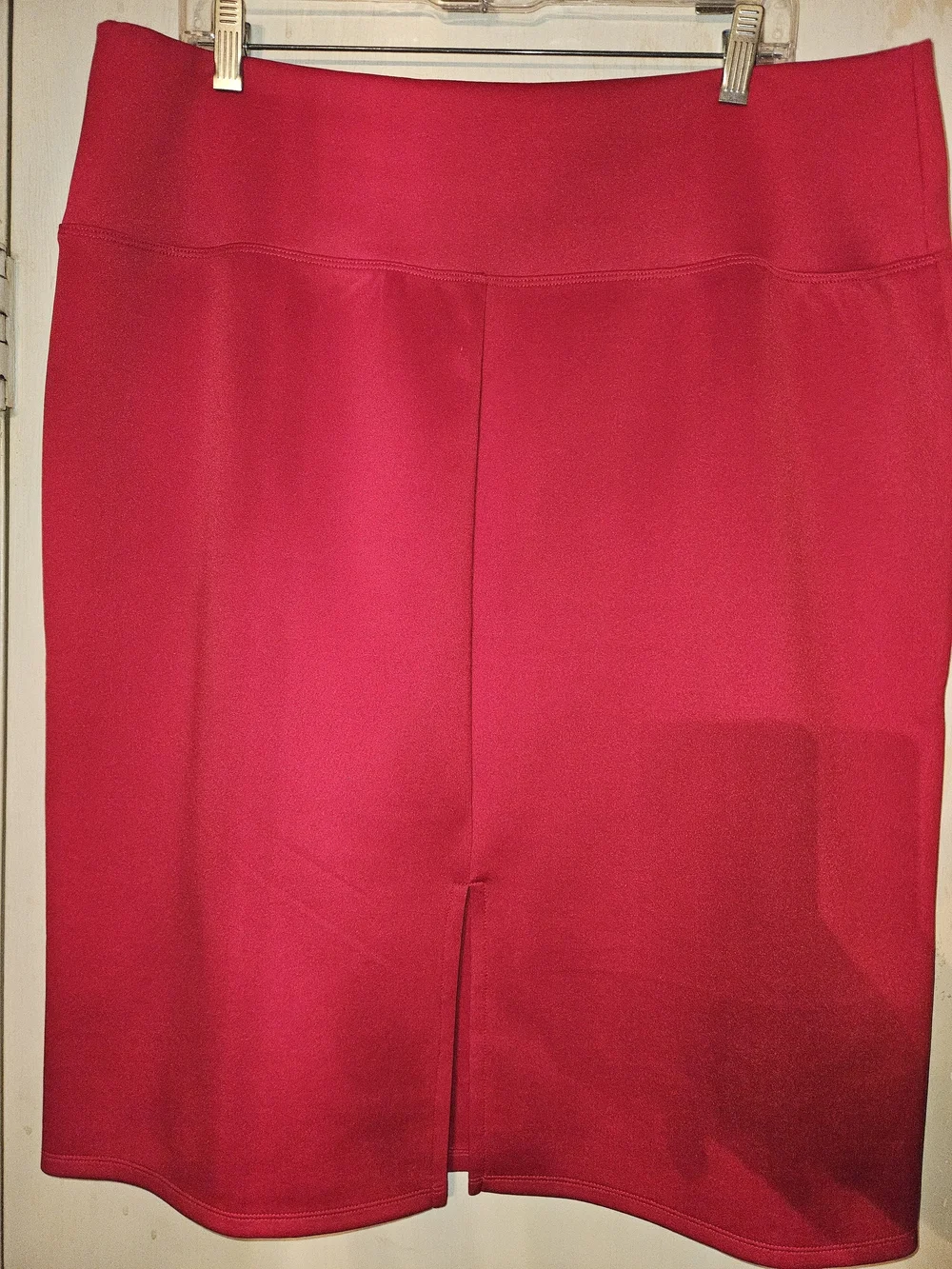 Fuchsia Pencil Skirt - Sleek Everyday Style